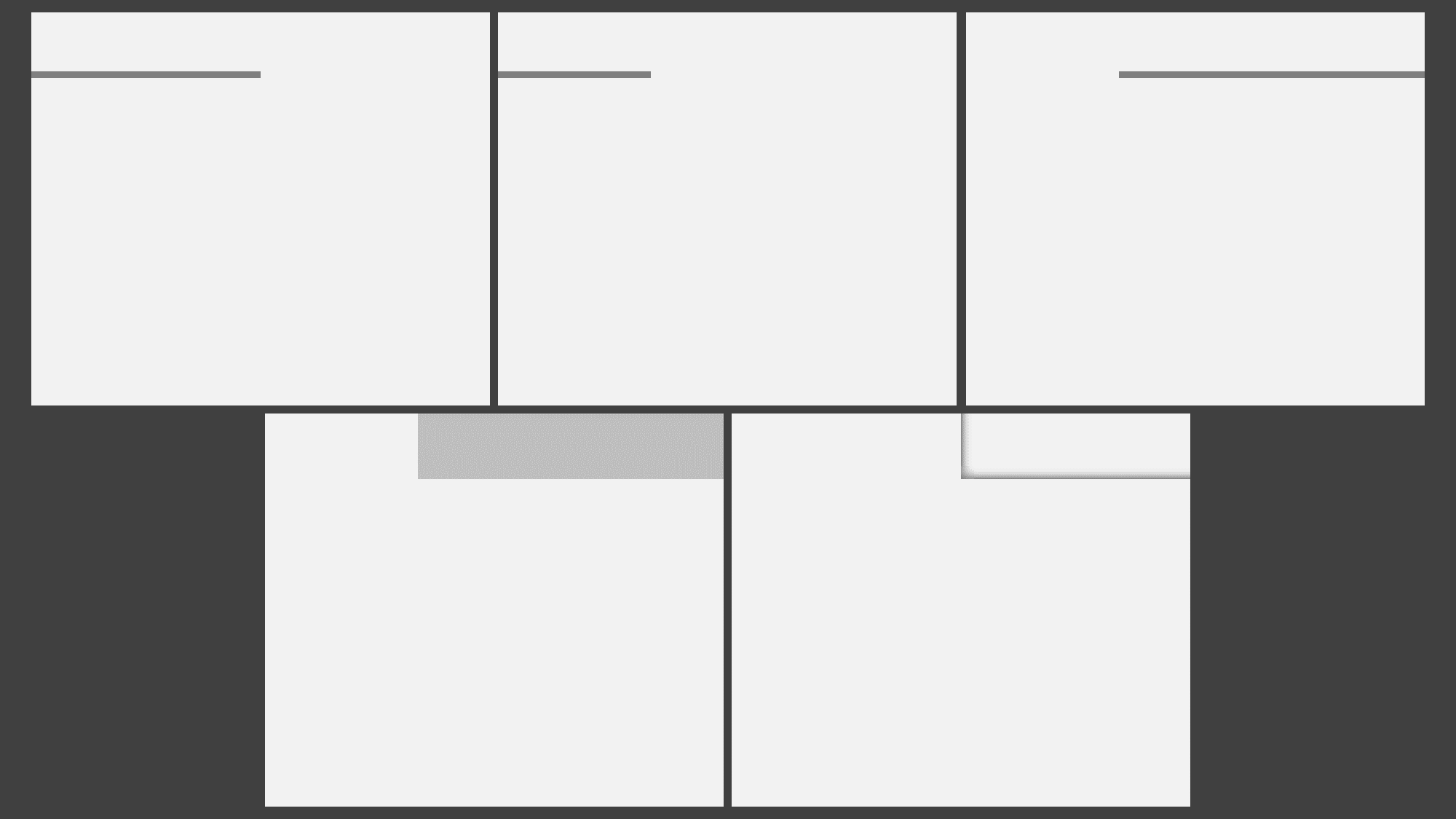 Models of tab components